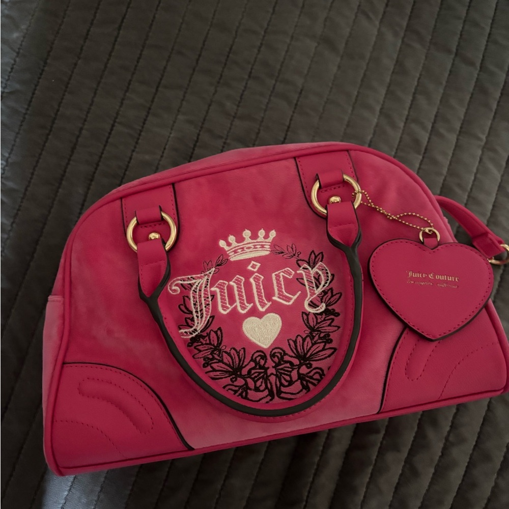 Juicy Couture Free Love Heritage Bowler Bowlers Bag